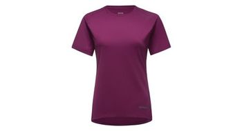 Camiseta de manga corta gore wear everyday para mujer  morada