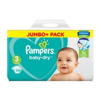 pampers baby-dry size 3 nappies jumbo pack