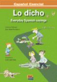 lo dicho everyday spanish sayings