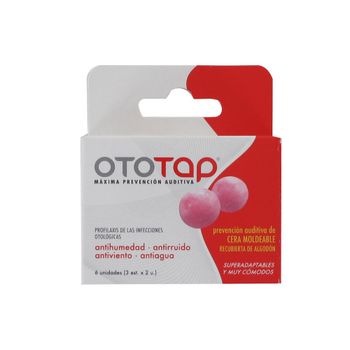Oto-tap tapones 2 unds