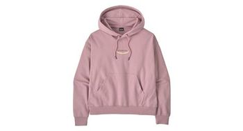 Sudadera con capucha patagonia  95 oval logo daily hoody violeta mujer