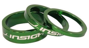 Insight 1 1 8   x3 spacers green