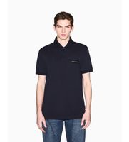 ax armani exchange para hombre xm002390af13026ub101 polo de algodon marino l casual clasico manga corta