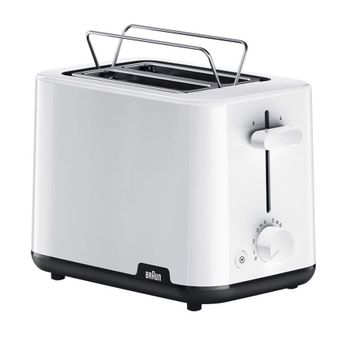 Braun Tostador HT 1010 Blanco Serie 1 Desayuno HT101AI-HT1010WH