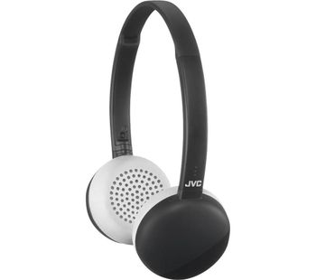 JVC HA-S20BT-B-E Wireless Bluetooth Headphones - Black, Black