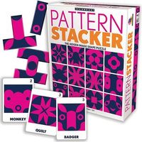 brainwright pattern stacker puzzle game multicolor for 1 player ages 10 and up