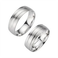 alianzas oro blanco ancho 65 mm