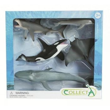 Pack Of 5 Marine Animals In A Pack 84072 Collecta