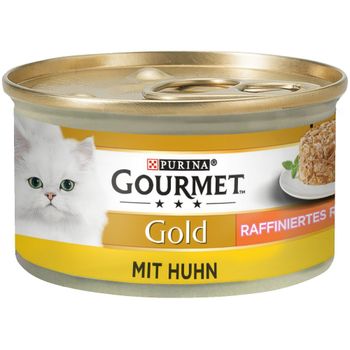 Gourmet Gold Ragú Refinado 24 x 85 g - Pack Ahorro - Pack mixto II: pollo / buey