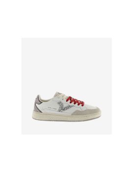 Zapatillas Victoria Smash - Metal Glitter Mujer Blanco