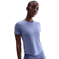 nike swift camiseta de running mujeres - azul-gris plateado
