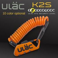 cerradura de combinacion antirrobo k2n ulac k2s cerradura telescopica para casco y maleta cerradura de seguridad de combinacion cambiable para viajes