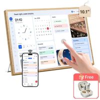 calendario inteligente blackview nest 10 101 tactil ips wifi 6 32gb diseno madera