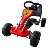 kart correpasillos con pedales rojo vidaxl