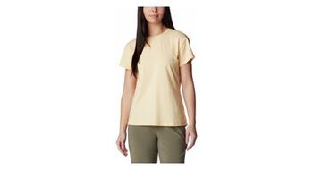 Camiseta tecnica columbia sun trek beige para mujer