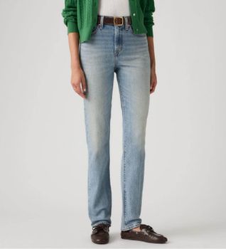 Levi's para mujer. 003NE-0006 Jeans Wedgie Slim azul (27/32), Casual, Algodón, Denim