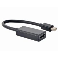 gembird a-mdpm-hdmif-02 adaptador de mini displayport a hdmi negro