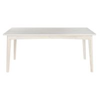 mesa comedor mango 173x90x75 blanco roto