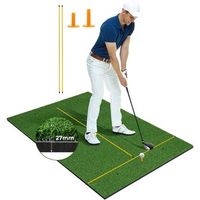 tapete de golf 15x09m alfombrilla de golf cesped sintetico 3 en 1 costway 153 x 92 cm