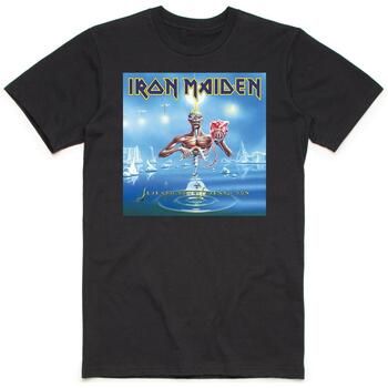 Iron Maiden Camiseta manga larga Seventh Son para mujer