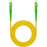 nanocable cable de fibra optica scapc monomodo g657a2 5m amarillo