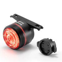 rockbros bl-s2 luz trasera de bicicleta inteligente con sensor de freno bateria de 400 mah control tactil sensor de l