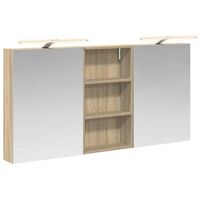 juego de muebles de bano con estante 3 pcs 140 x 145 x 70 cm vidaxl