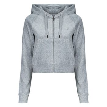 Juicy Couture Chaqueta deporte Madison Classic Velour Hoodie With Juicy Logo para mujer