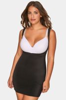 vestido faja negro con tirantes