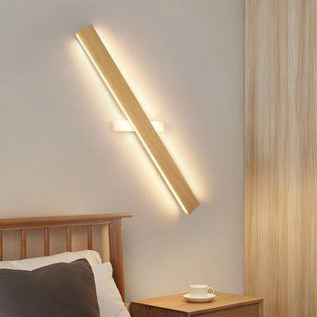 Lámpara De Pared Led Para Interiores De 100 Cm Y 36 W, Moderna Lámpara De Pasillo Con Diseño Vertical Zmh