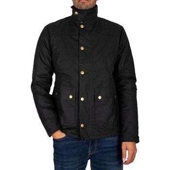 Barbour Cazadora de cuero Chaqueta de cera Reelin para hombre