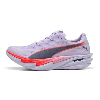 Zapatillas Puma Deviate NITRO Elite 4 Morado Rojo AW26, Talla 40.5 - EUR