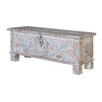 baul de madera mango tonos pastel