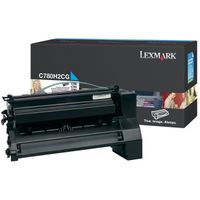 lexmark c780h1cg toner cian xl original