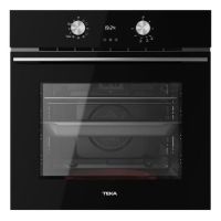 horno electrico teka hlb 8408 bk 71l negro integrado con control giratorio