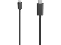 reacondicionado seminuevo muy bueno adaptador - hama 00200718 de conector usb-c a hdmi 15 m negro