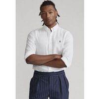 polo ralph lauren camisa manga larga camisa dye linen hombre para hombre