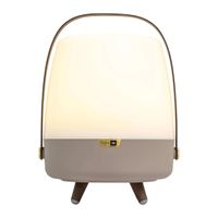 kooduu - lampara altavoz lite-up play sound by jbl - portatil e inalambrica - conexion bluetooth y sonido de alta fidelidad marron tierra