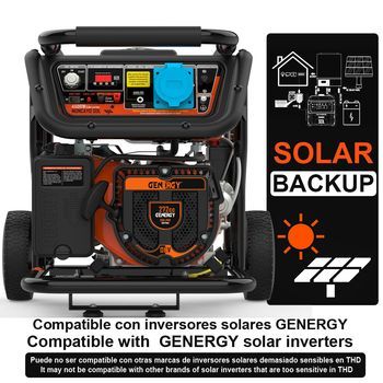 Generador Automático Genergy Moncayo Sol, 4,5kw - 230v Svr Eur5