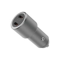 cargador coche unico cc1496 40w 2 usb-c carga rapida negro proteccion pd30