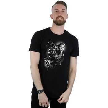 Marvel Camiseta Avengers Endgame Heroes para hombre