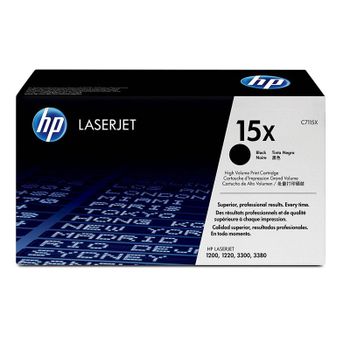 Hp 15X Tóner Original Laserjet Alta Capacidad Negro