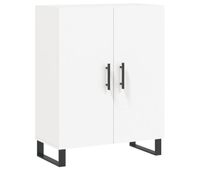 vidaxl aparador de madera de ingenieria blanco 695x34x90 cm
