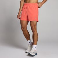 pantalon corto con tiro de 13cm tempo para hombre de mp - rojo coral - xxxl