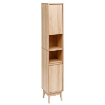 Abana 2 Puertas Columna Madera Clara