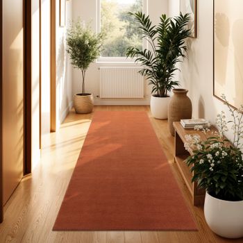 Alfombra Calissa cobre 80x300 cm