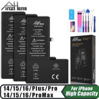 bateria de alta capacidad pinzheng para iphone 14 15 16 pro max bateria de repuesto para iphone 16 15 14 pro 15 16 14 plus