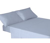 juego sabanas cuatro piezas 100 algodon azul cama 180cm donegal collections