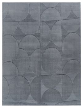 Alfombra de piel Lelystar antracita 160x220 cm