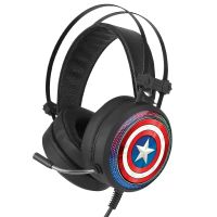 marvel auriculares gaming 71 licencia oficial capitan america 001